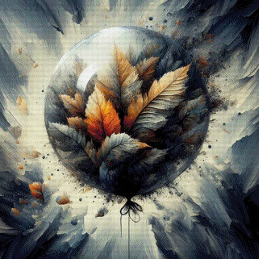 Dark Balloon - Diamond Painting
