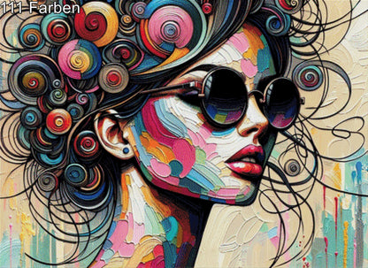 Sinnesflut - Diamond Painting