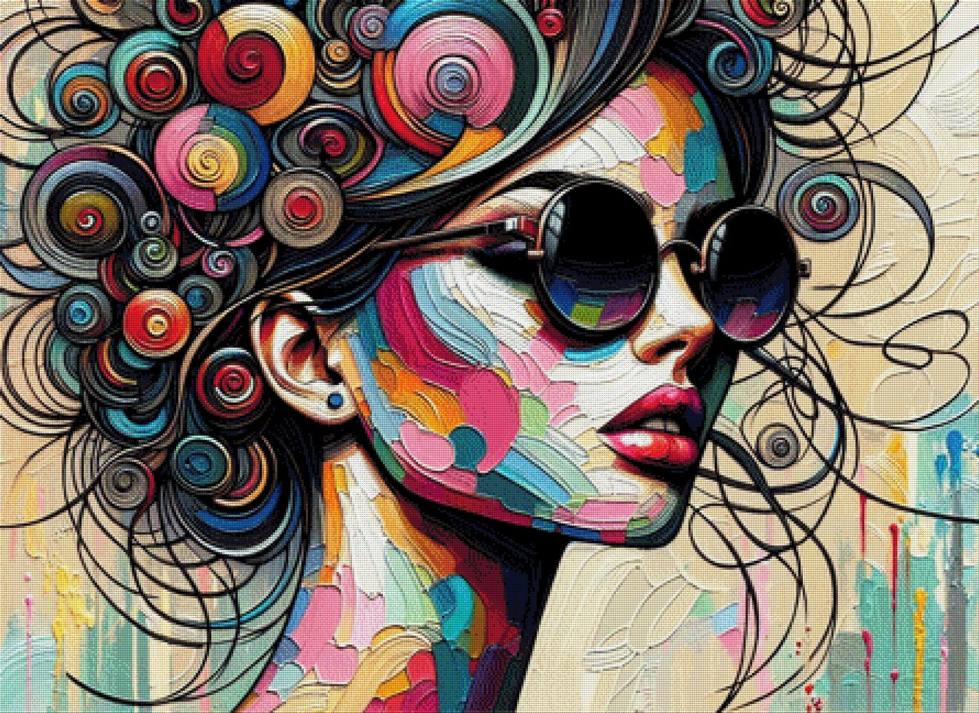 Sinnesflut - Diamond Painting