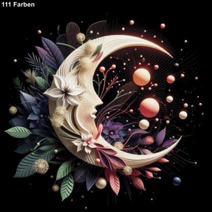 Mond Collage - Diamond Painting