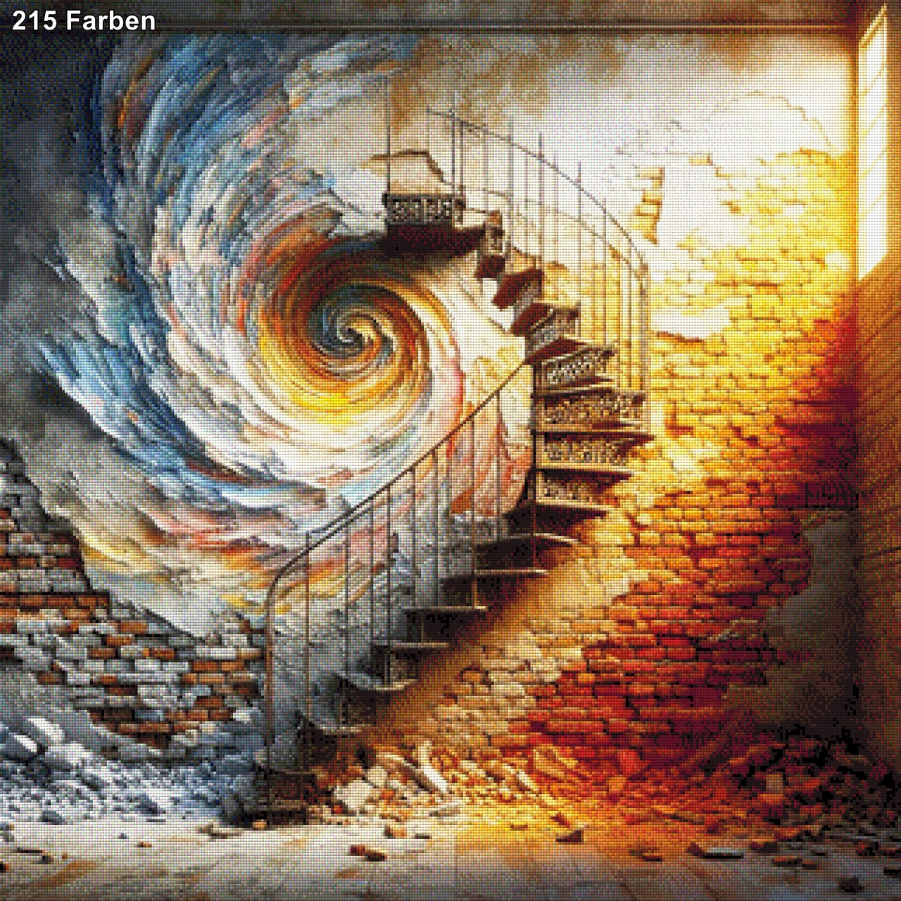 Die Treppe - Diamond Painting