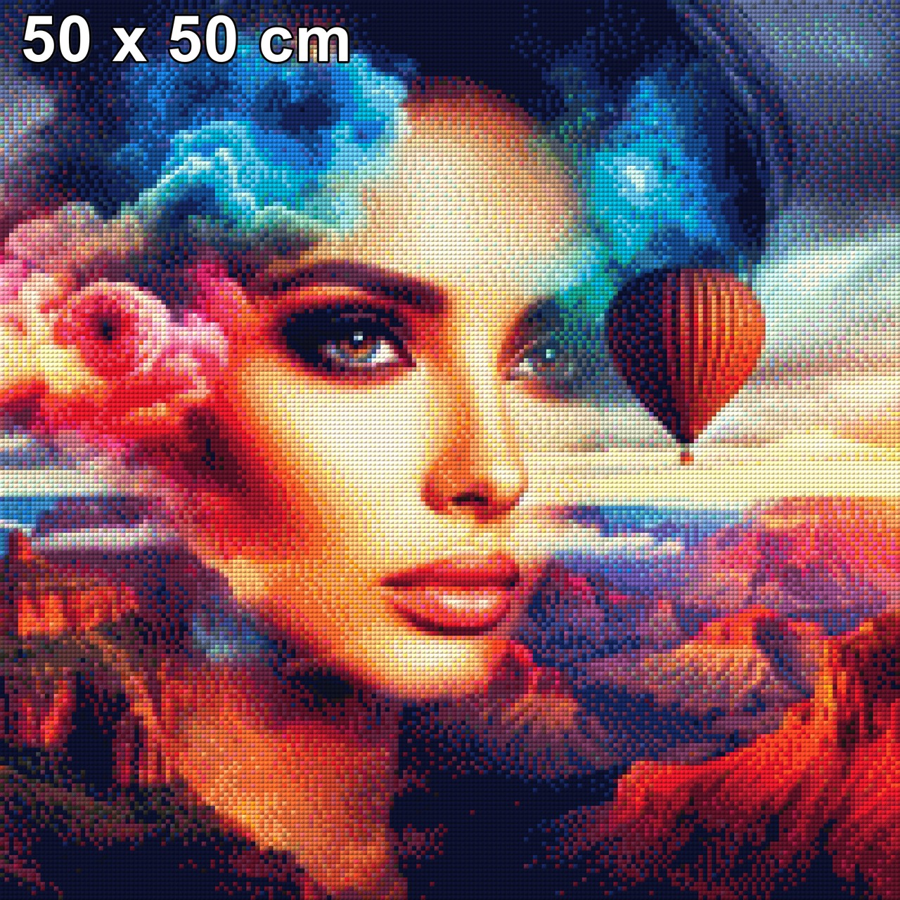 Eliana in the Canyon - Diamond Painting