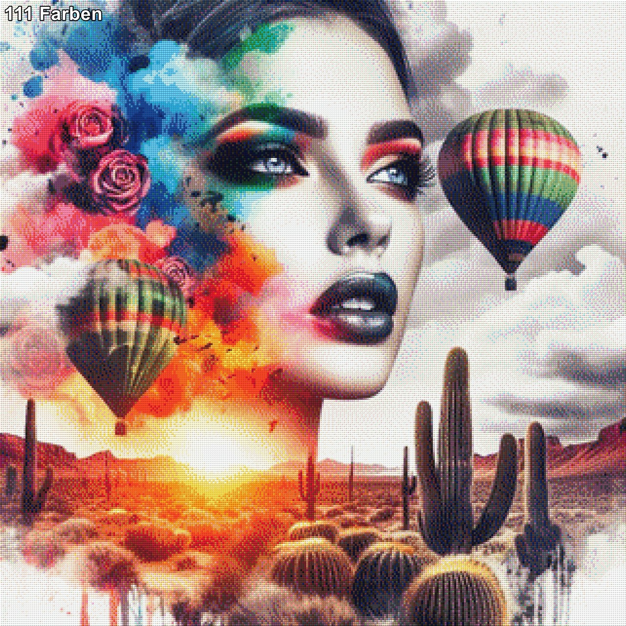Endlose Freiheit - Diamond Painting