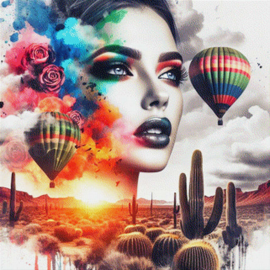 Endlose Freiheit - Diamond Painting
