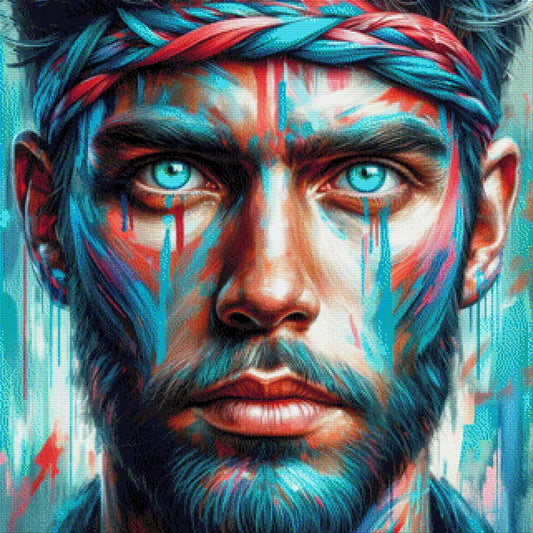 Ben Abstrakt - Diamond Painting