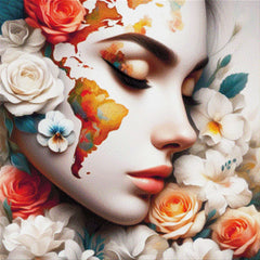 America Girl - Diamond Painting