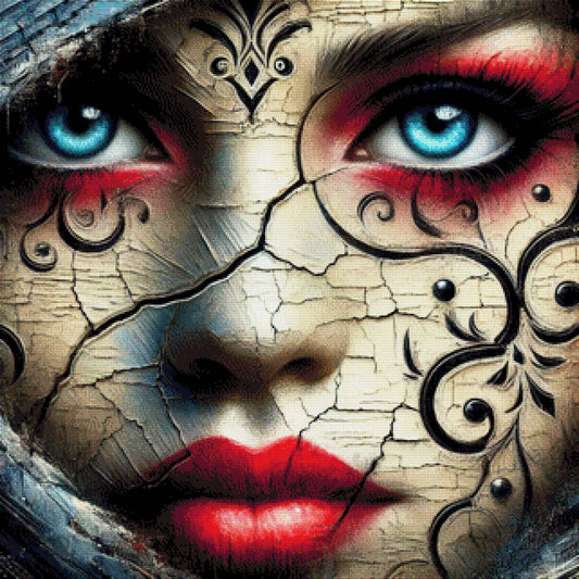 Lyanna die Geheimnisvolle - Diamond Painting