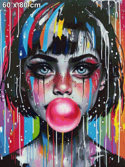 Graffiti Girl - Diamond Painting