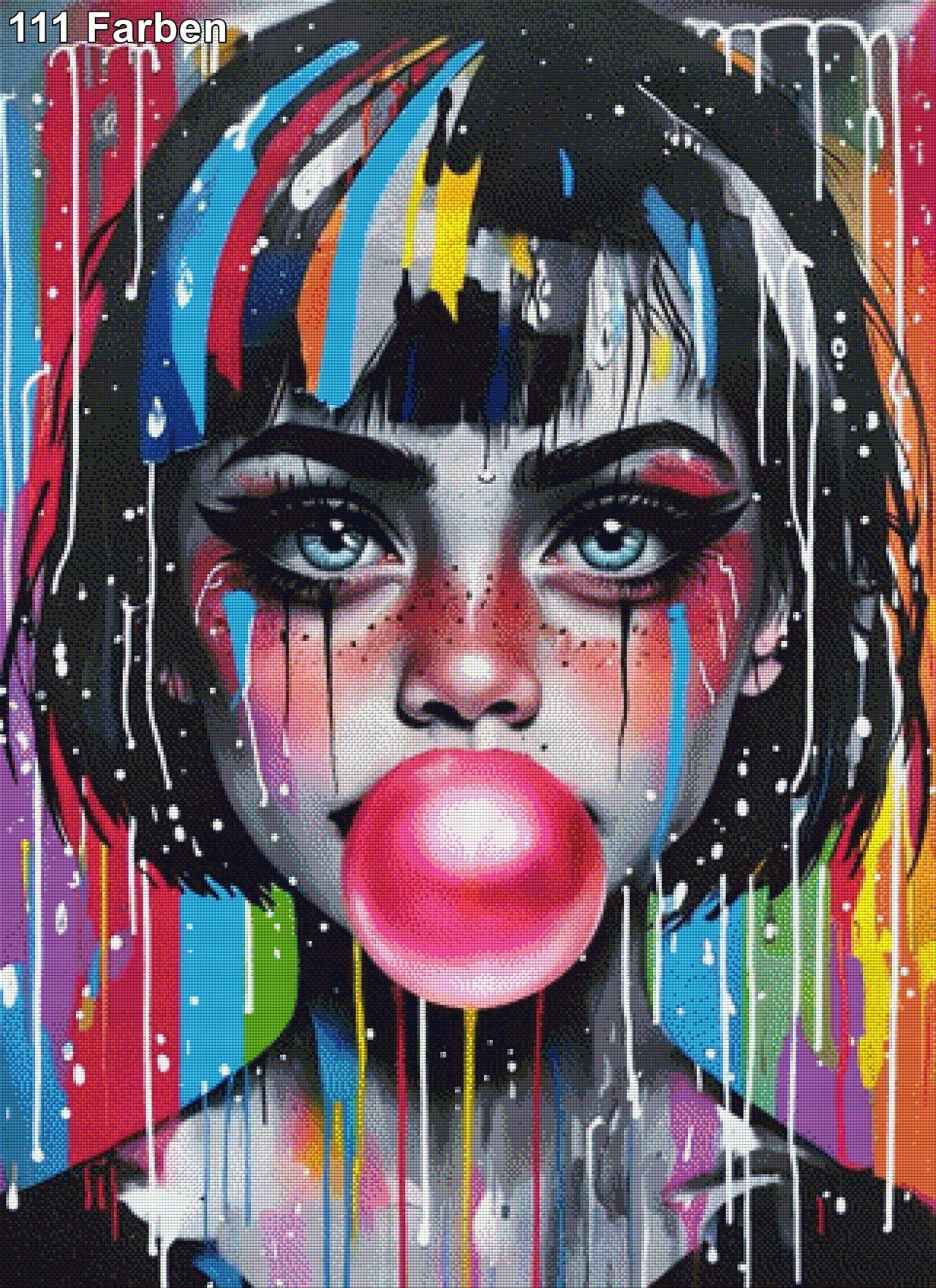 Graffiti Girl - Diamond Painting