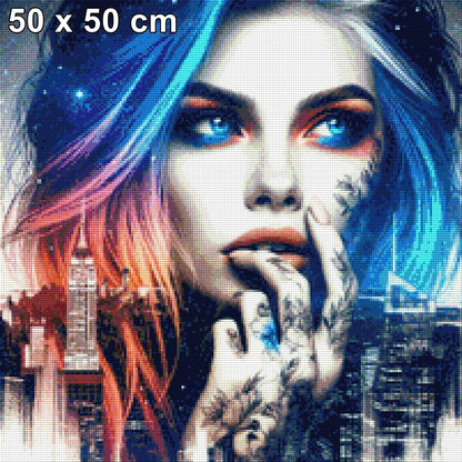 Lotta träumt von New York - Diamond Painting