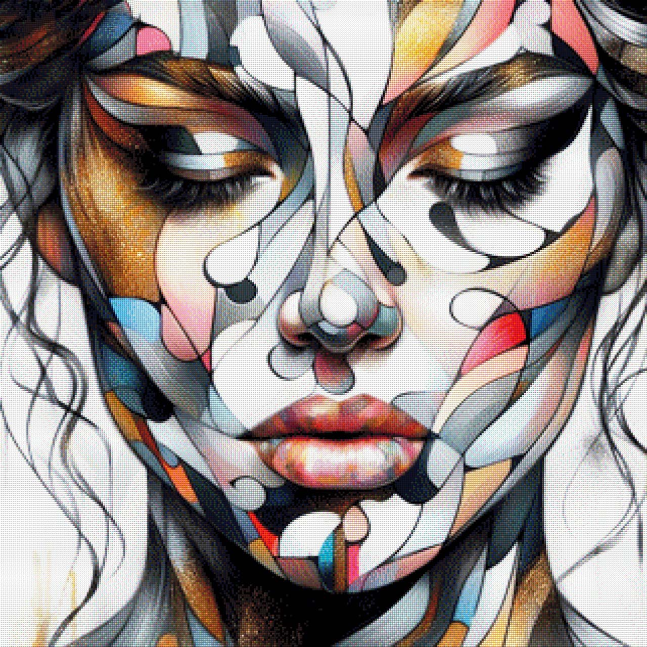 Bezaubernde Belle - Diamond Painting