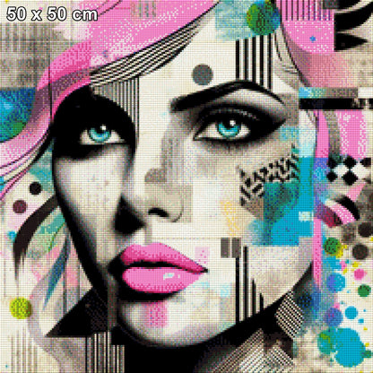 Crazy Lisa - Diamond Painting