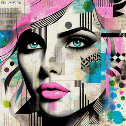Crazy Lisa - Diamond Painting