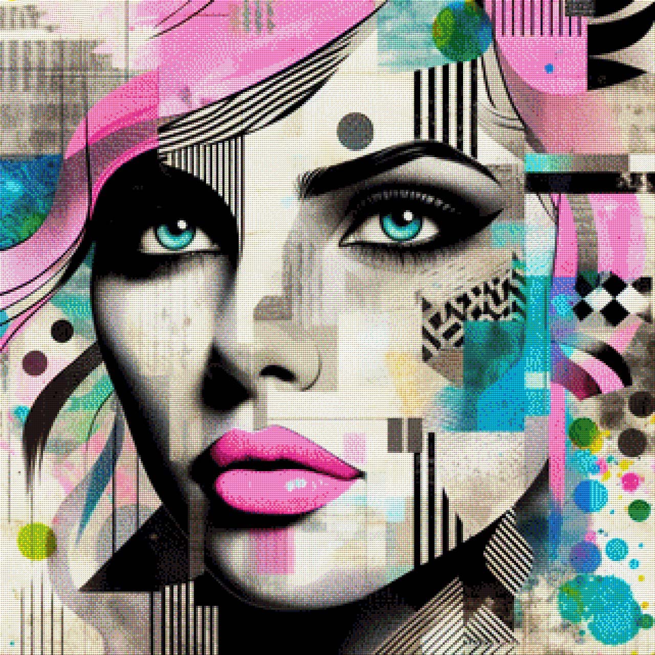 Crazy Lisa - Diamond Painting