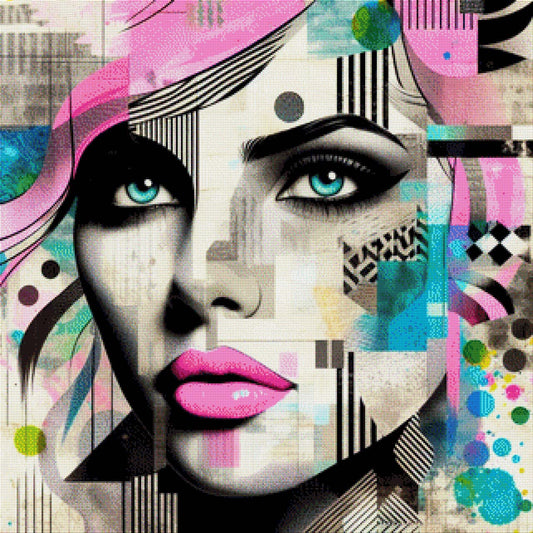 Crazy Lisa - Diamond Painting