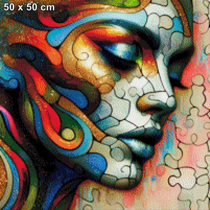 Verträumte Peggy - Diamond Painting