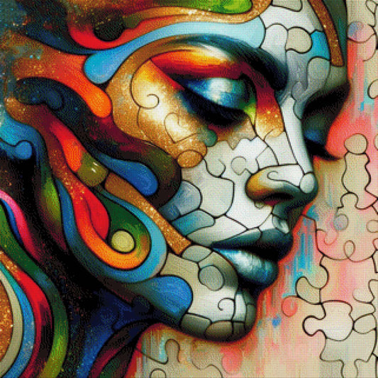 Verträumte Peggy - Diamond Painting
