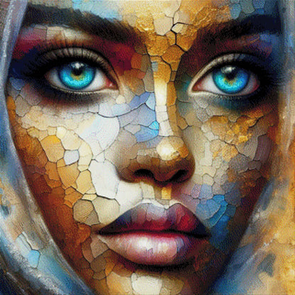 Isabella die ewig Schöne - Diamond Painting