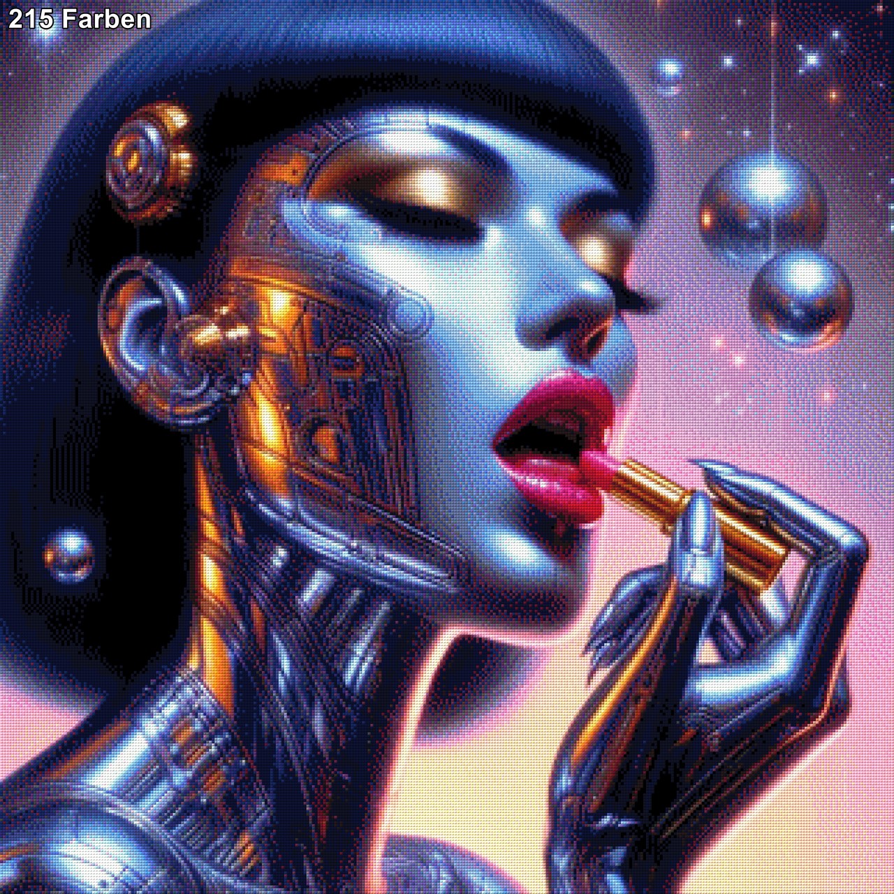 Red Lips - Diamond Painting