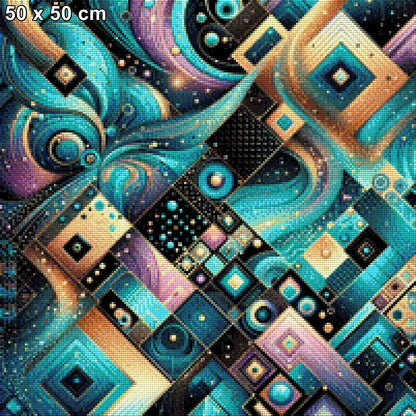 Sprache der Linien - Diamond Painting