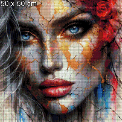 Scarlet Fracture - Diamond Painting