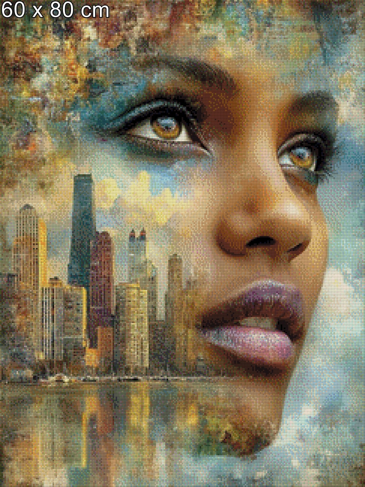 Skyline Muse - Diamond Painting