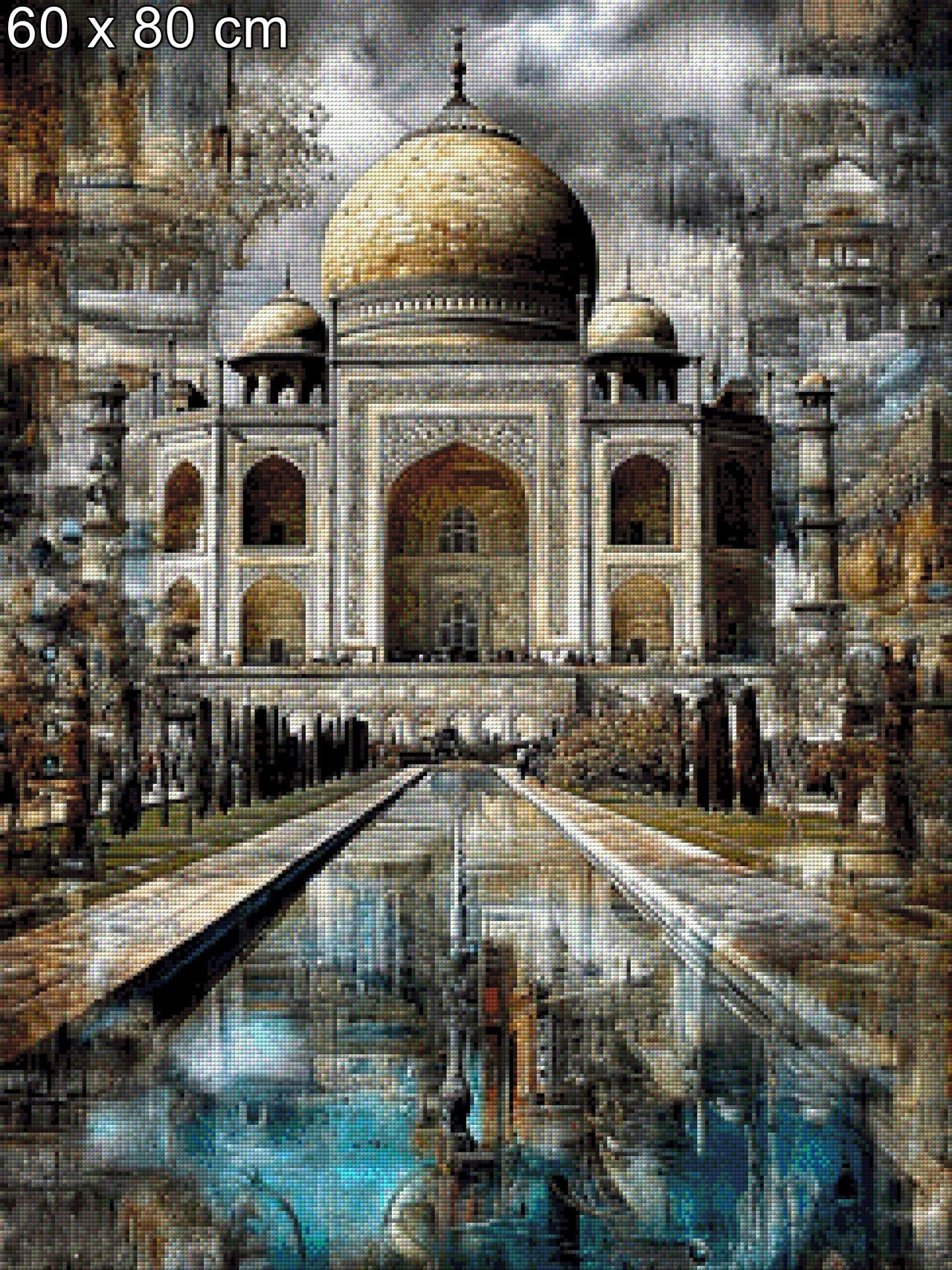 Tadsch Mahal der Moderne - Diamond Painting