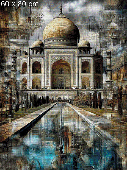Tadsch Mahal der Moderne - Diamond Painting