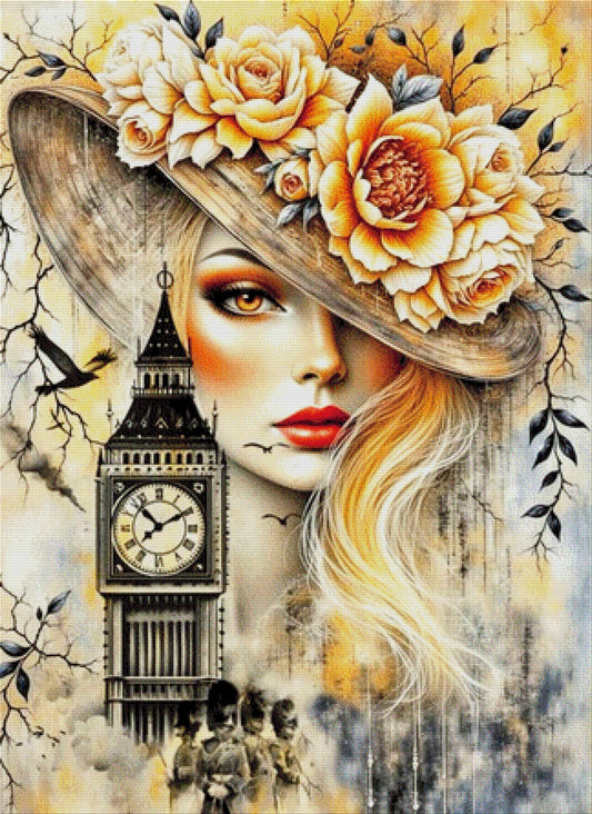 Isla in London - Diamond Painting