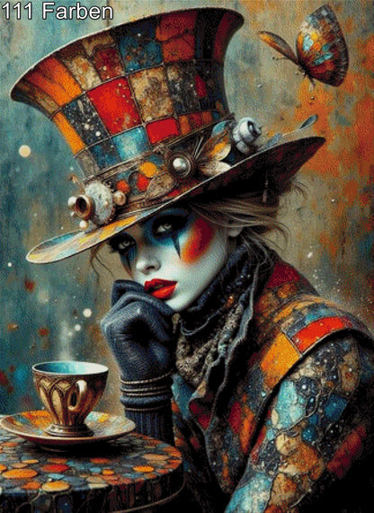 Café Harlequina - Diamond Painting