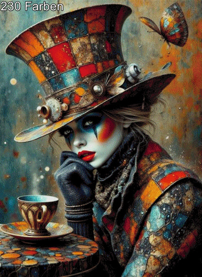 Café Harlequina - Diamond Painting