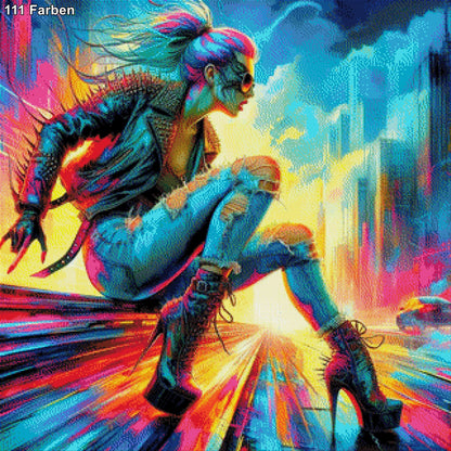 Rock the Color - Diamond Painting