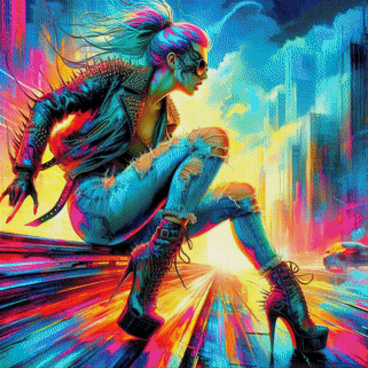 Rock the Color - Diamond Painting