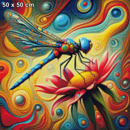 Die Libelle - Diamond Painting