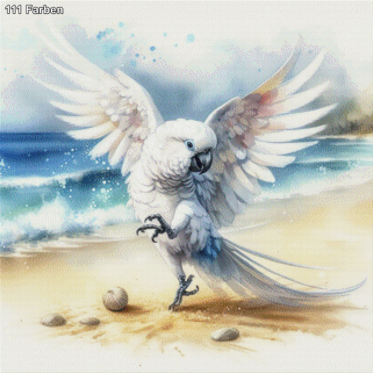Tanz am Strand - Diamond Painting