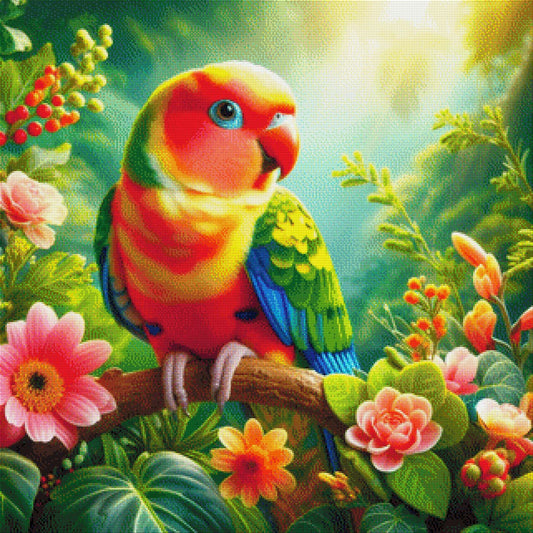 Farbenfroher Lukas - Diamond Painting