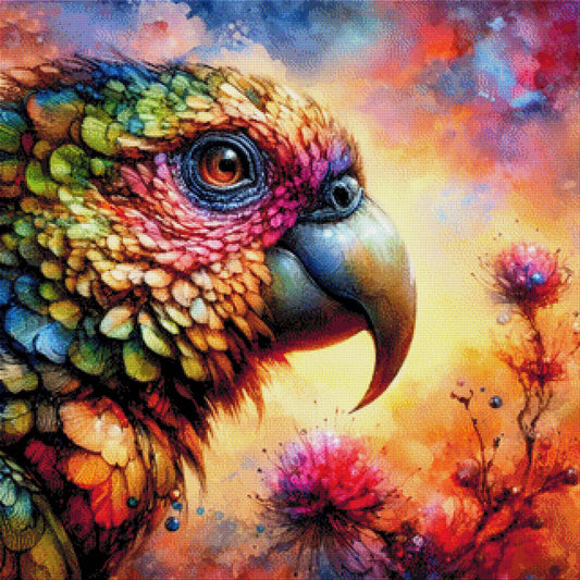 Vogel der Hoffnung - Diamond Painting