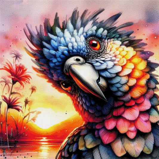 Was guckst Du - Diamond Painting