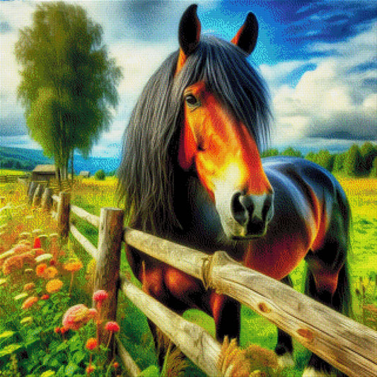 Fredo Horse - Diamond Painting