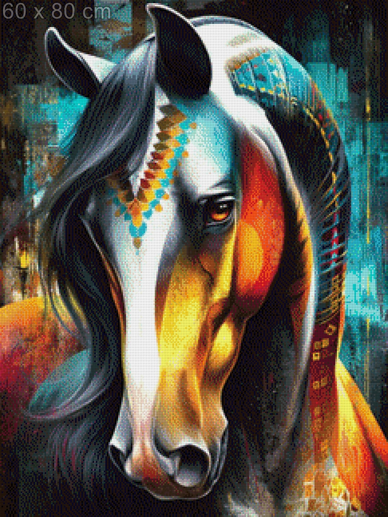 5D Diamond Painting - Farbenstolz