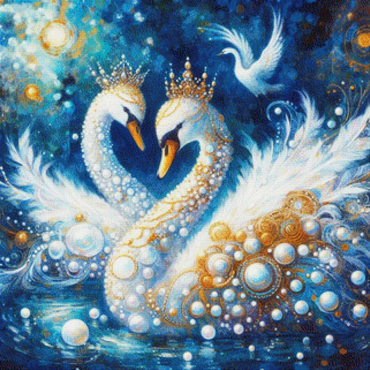 Princess Swan - Diamond Painting