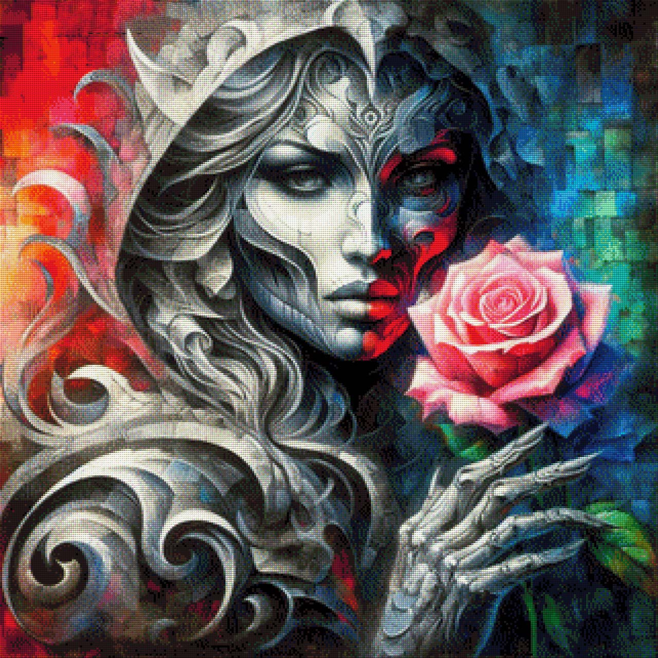 Hexe - Diamond Painting