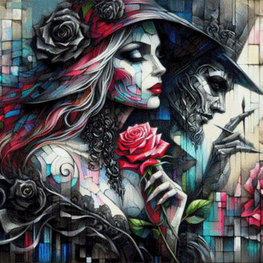 Hexenpaar - Diamond Painting