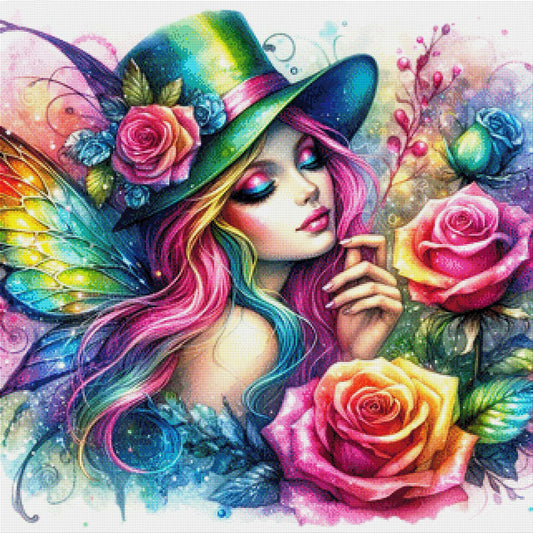 Bunte Fee - Diamond Painting