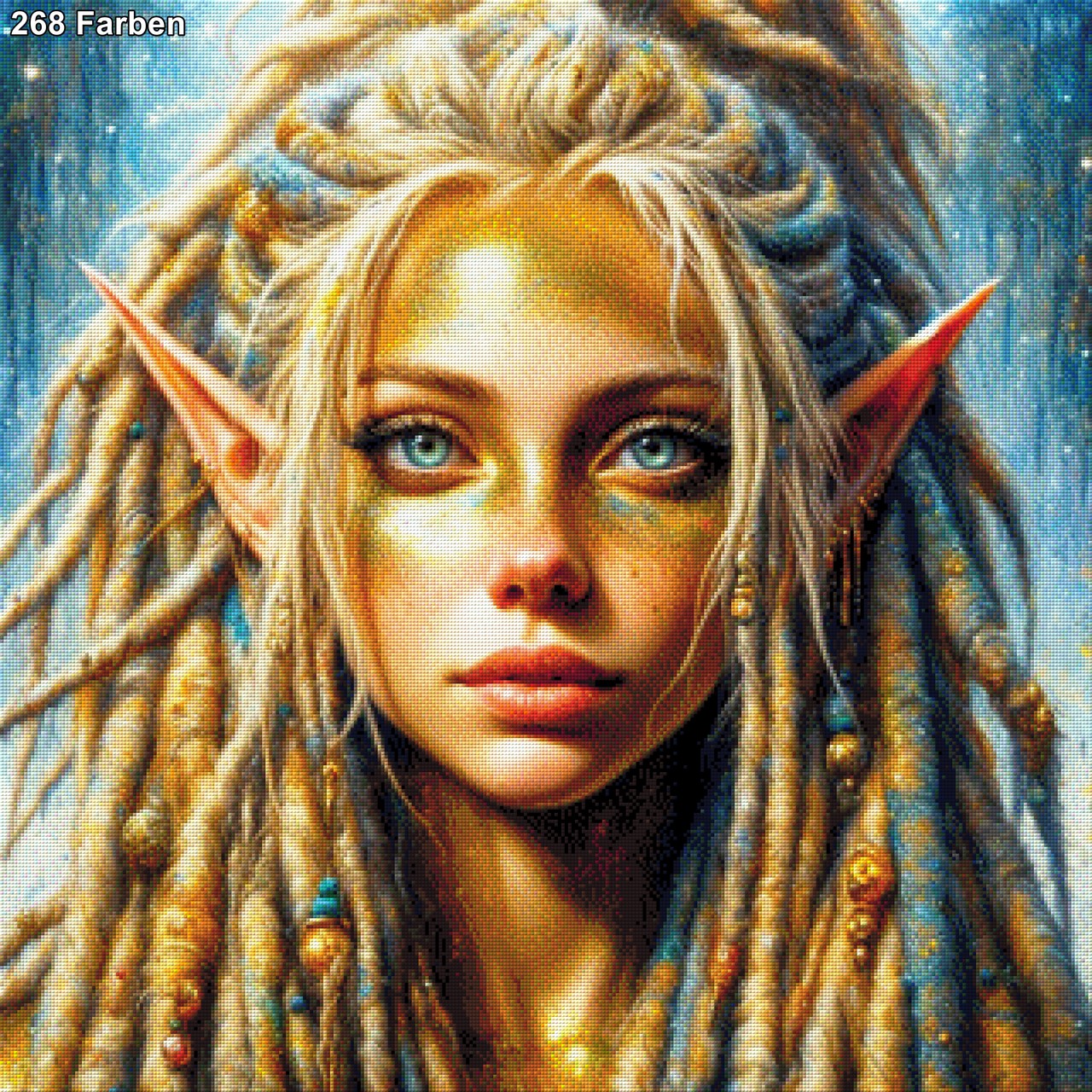 Elfe Nessa - Diamond Painting