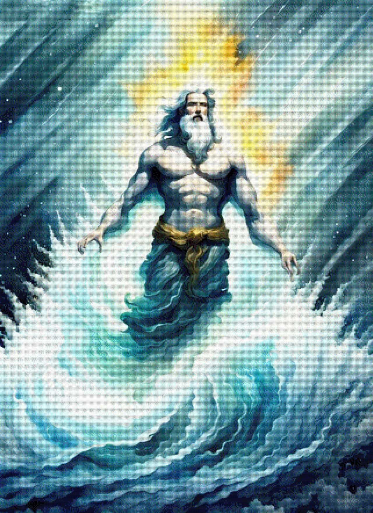Poseidon - Diamond Painting