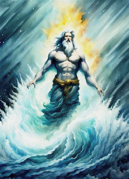 Poseidon - Diamond Painting