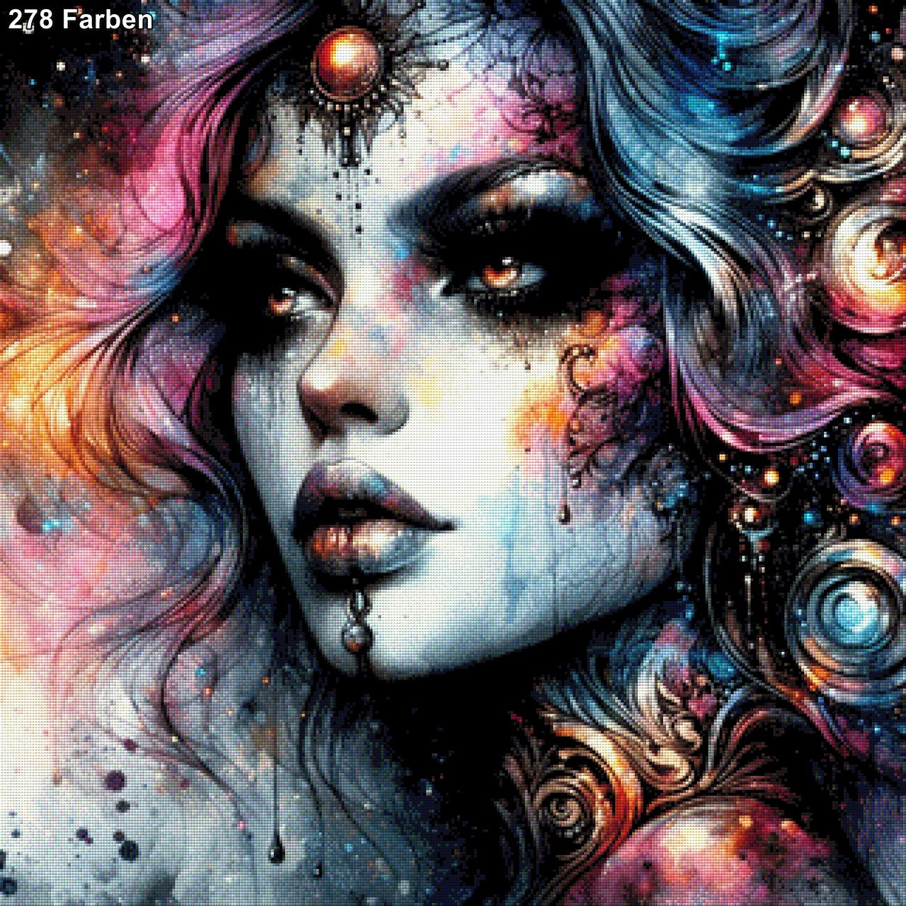 Lumiel die Schattentochter - Diamond Painting
