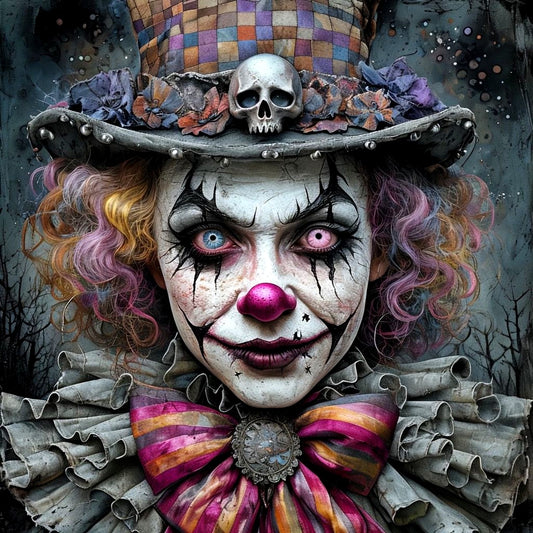 Clown der Finsternis - Diamond Painting