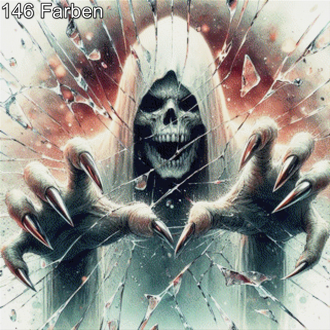 Das Grauen - Diamond Painting